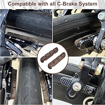 Amazon | Aurora Racing カーボンブレーキパッド2組 カーボン